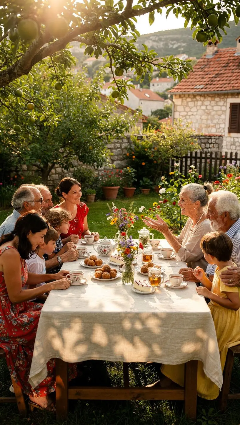 Predivna biljna mješavina čaja u staklenoj posudi